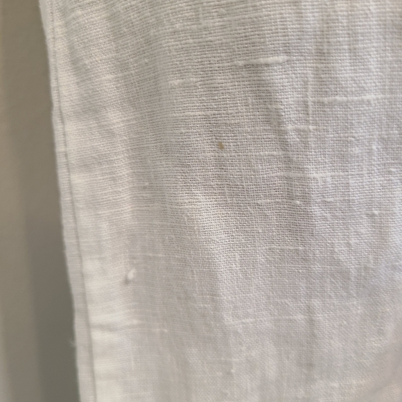 White Linen Pants - Picture 11 of 16